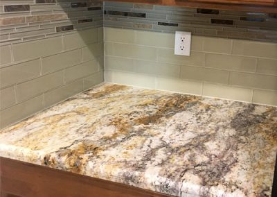 countertop backsplash close upRT